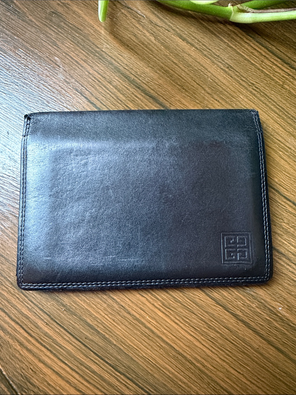 Givenchy Black Leather Card Holder